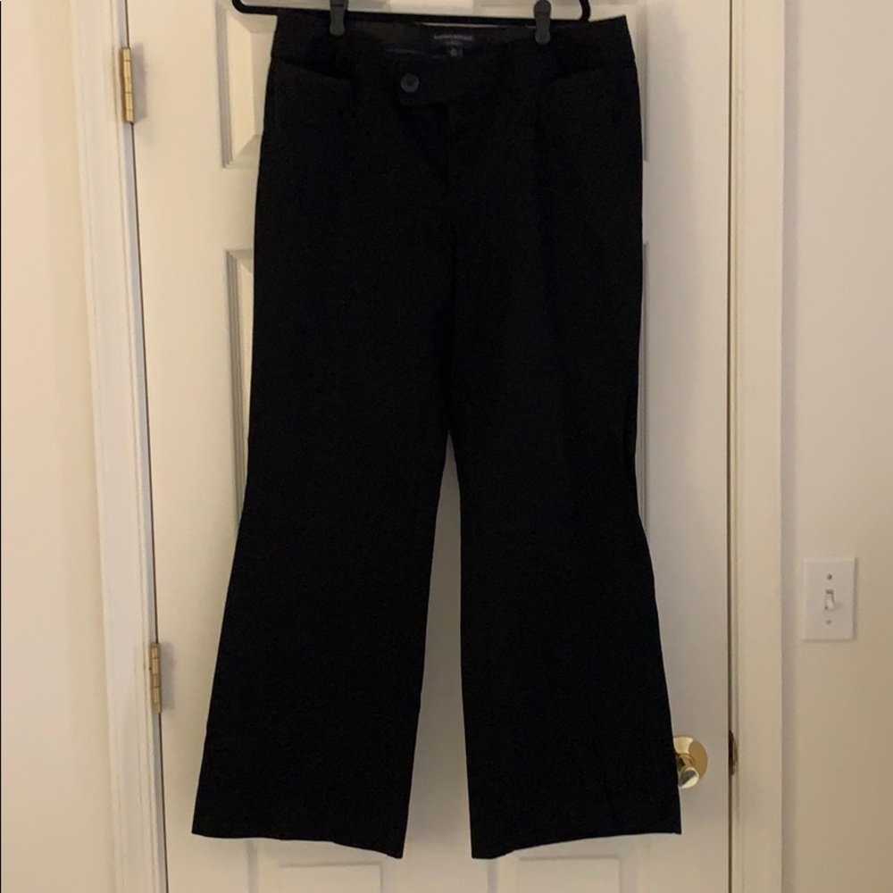 Banana Republic Black Trouser Size 14R Jackson Fit